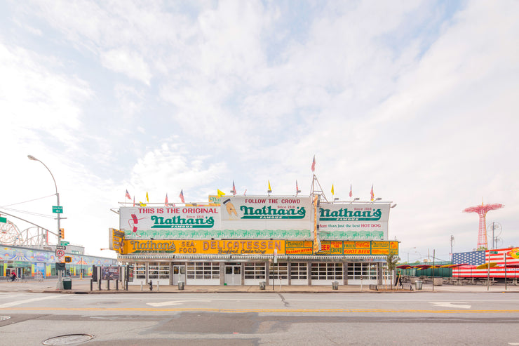 Nathan's Famous in the Morning